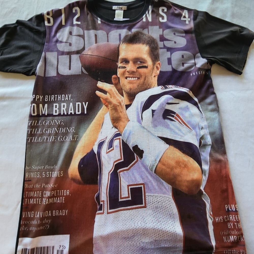 Men Tom Brady tshirt